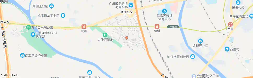 广州南区市场(哈街)_公交站地图_广州公交_妙搜公交查询2025