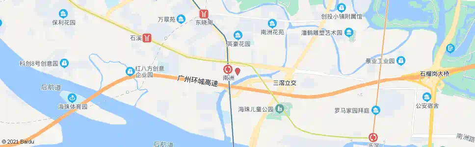广州星之岛客运站_公交站地图_广州公交_妙搜公交查询2025