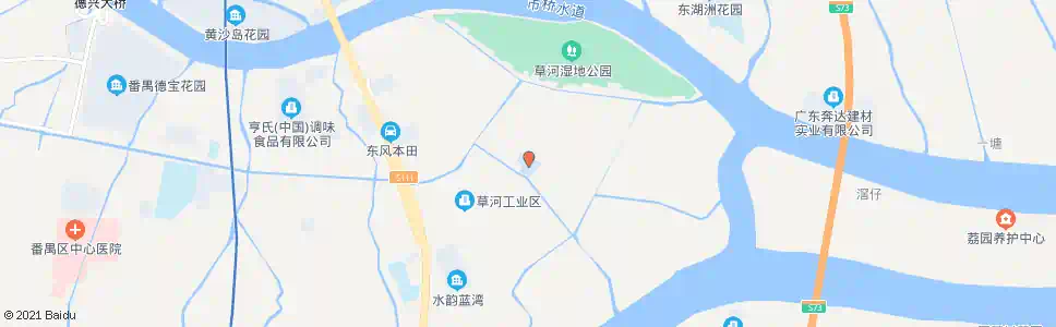 广州草河小学_公交站地图_广州公交_妙搜公交查询2025