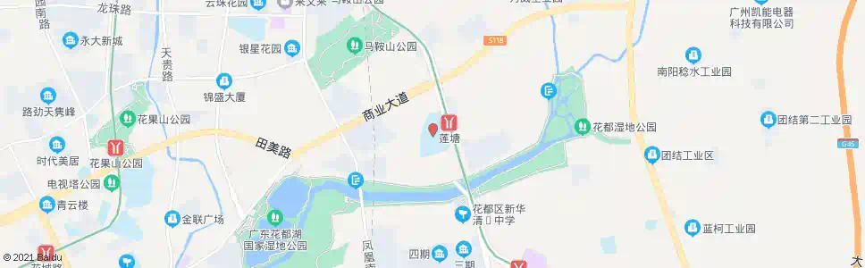 广州花都农校_公交站地图_广州公交_妙搜公交查询2025