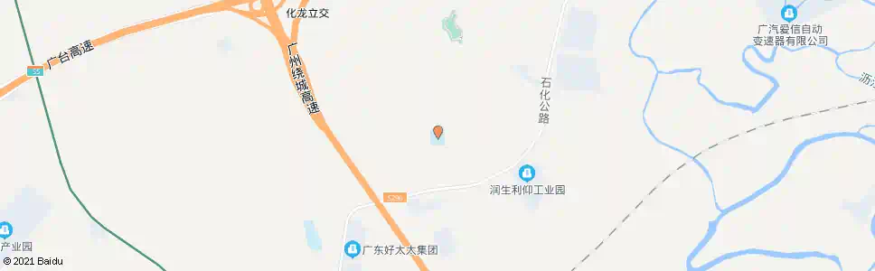 广州化龙第二小学_公交站地图_广州公交_妙搜公交查询2025