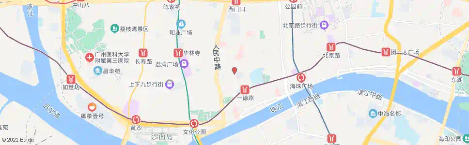 广州大新西_公交站地图_广州公交_妙搜公交查询2025