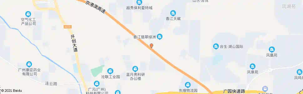 广州埔南路(翡翠绿洲)_公交站地图_广州公交_妙搜公交查询2025