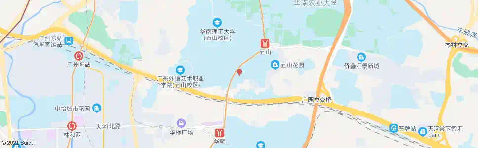 广州花都华工汽车学院总站_公交站地图_广州公交_妙搜公交查询2025