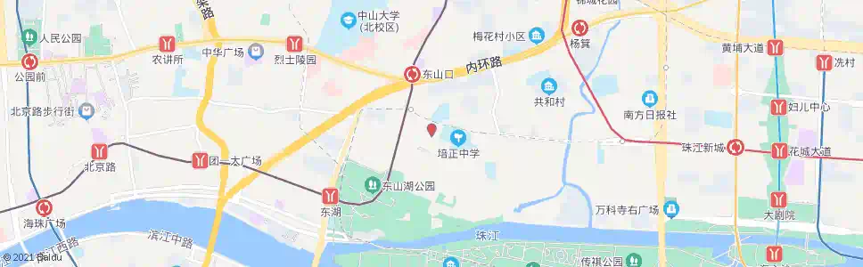 广州恤孤院路_公交站地图_广州公交_妙搜公交查询2025