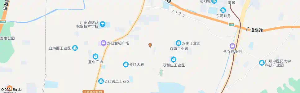 广州南岭工业区八横路_公交站地图_广州公交_妙搜公交查询2025