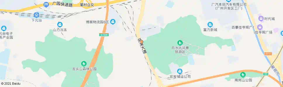 广州黄埔水库_公交站地图_广州公交_妙搜公交查询2025