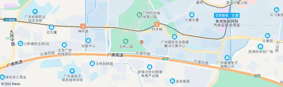 广州揽月路西_公交站地图_广州公交_妙搜公交查询2025