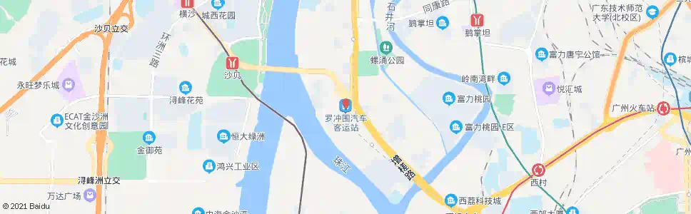 广州广新客运站_公交站地图_广州公交_妙搜公交查询2025
