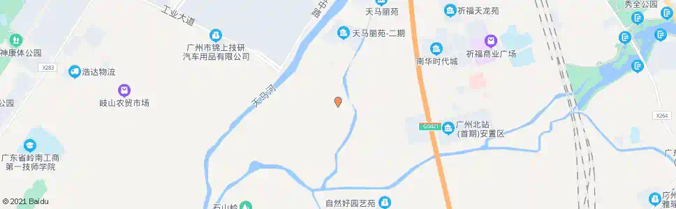 广州大陵新村总站_公交站地图_广州公交_妙搜公交查询2025