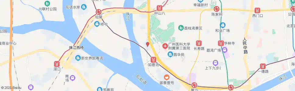 广州范湖市场_公交站地图_广州公交_妙搜公交查询2025