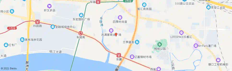广州东圃二马路_公交站地图_广州公交_妙搜公交查询2025