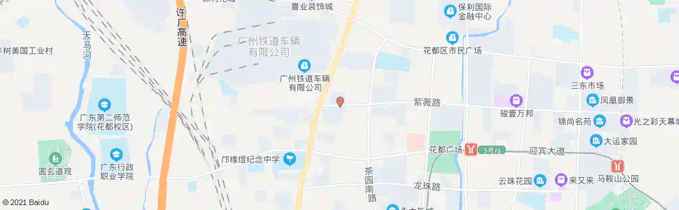 广州豪景苑_公交站地图_广州公交_妙搜公交查询2025