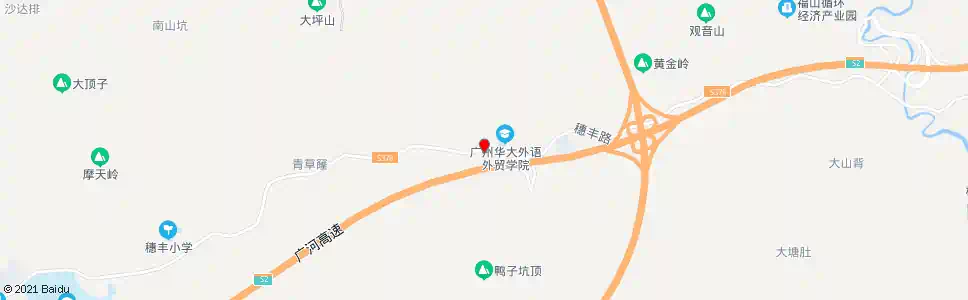 广州兴丰村总站_公交站地图_广州公交_妙搜公交查询2025