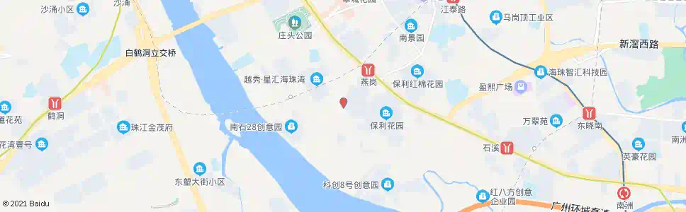 广州邓岗_公交站地图_广州公交_妙搜公交查询2025