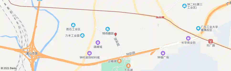 广州钟村小学_公交站地图_广州公交_妙搜公交查询2025