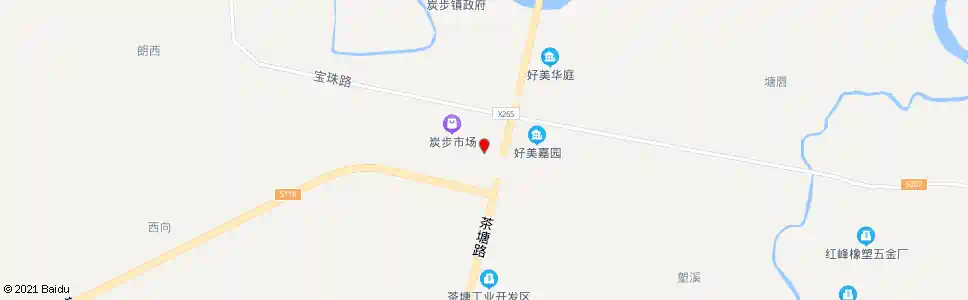 广州炭步_公交站地图_广州公交_妙搜公交查询2025