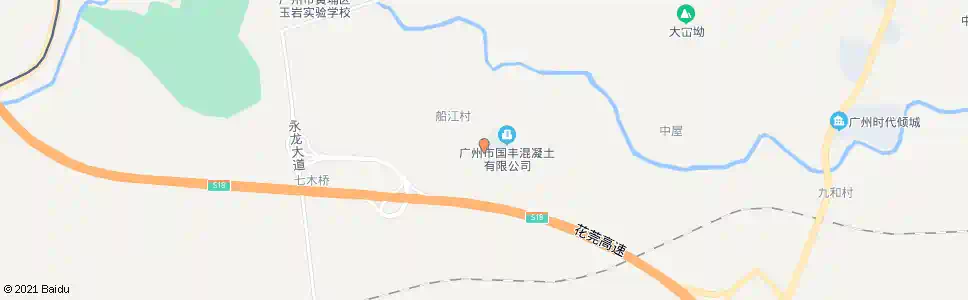 广州陈塘社_公交站地图_广州公交_妙搜公交查询2025