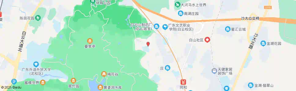 广州云祥居委_公交站地图_广州公交_妙搜公交查询2025