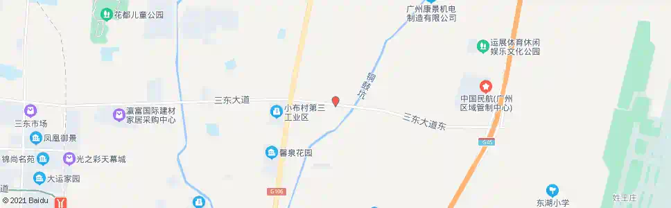 广州小布七队_公交站地图_广州公交_妙搜公交查询2025
