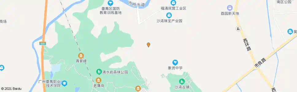 广州公安基地_公交站地图_广州公交_妙搜公交查询2025
