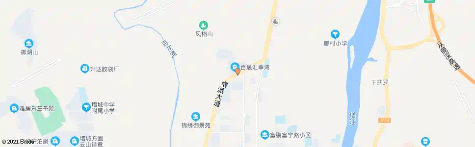 广州百晟汇翠湾_公交站地图_广州公交_妙搜公交查询2025