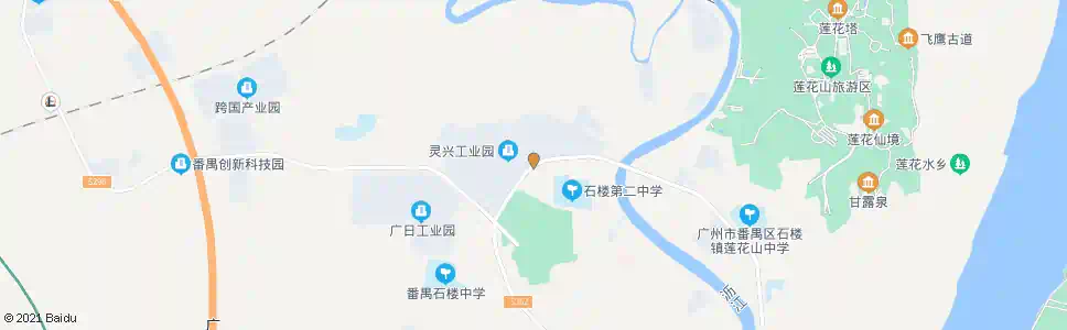 广州灵兴工业园_公交站地图_广州公交_妙搜公交查询2025
