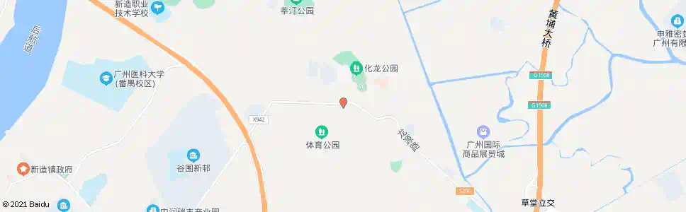 广州化龙车站_公交站地图_广州公交_妙搜公交查询2025