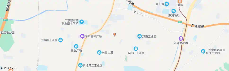 广州南岭工业区南路东_公交站地图_广州公交_妙搜公交查询2025