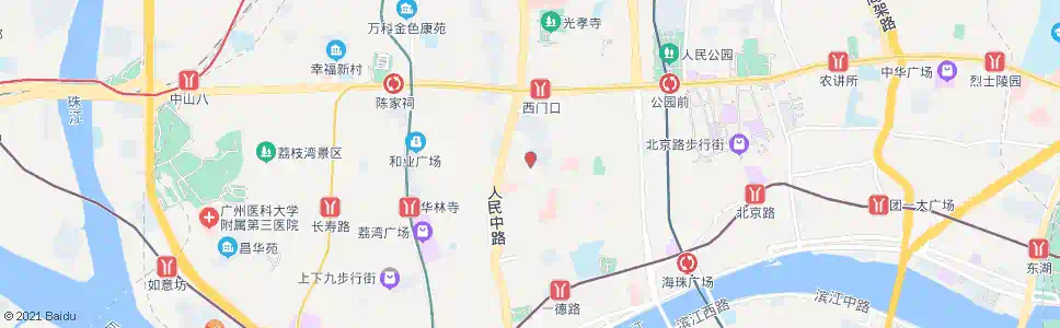 广州惠福西_公交站地图_广州公交_妙搜公交查询2025