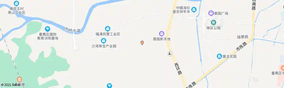 广州福龙工业区_公交站地图_广州公交_妙搜公交查询2025