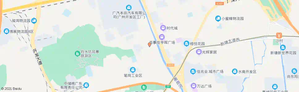 广州宏光路中_公交站地图_广州公交_妙搜公交查询2025