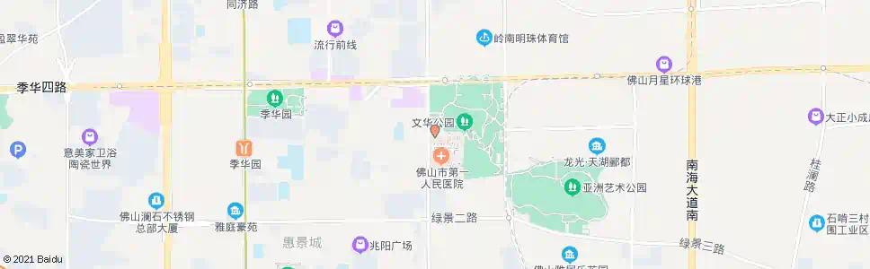 广州岭南大道公交枢纽站(禅城区政府)_公交站地图_广州公交_妙搜公交查询2025