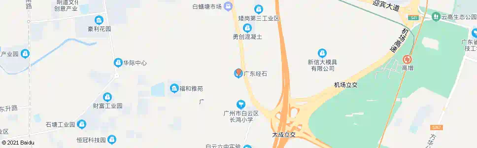 广州东太村_公交站地图_广州公交_妙搜公交查询2025