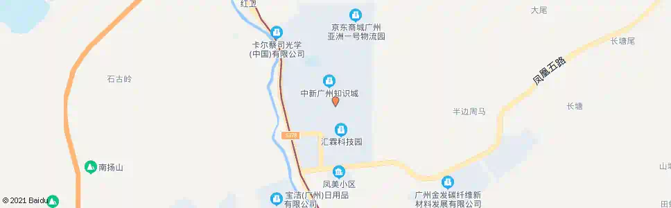 广州凤凰一横路_公交站地图_广州公交_妙搜公交查询2025