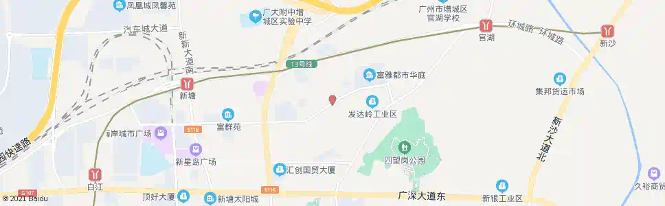 广州汇太东金贸街_公交站地图_广州公交_妙搜公交查询2025
