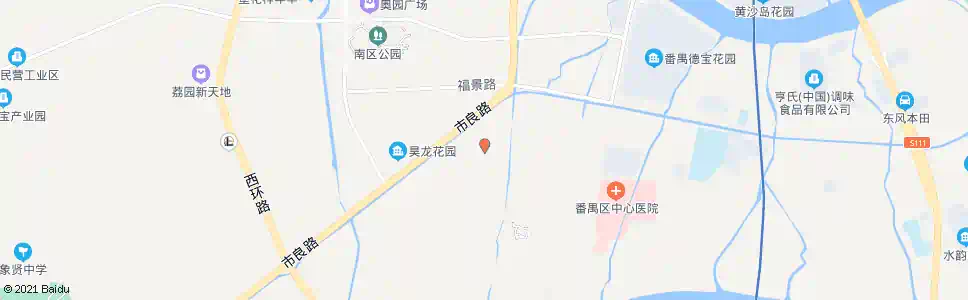 广州金业别墅花园_公交站地图_广州公交_妙搜公交查询2025