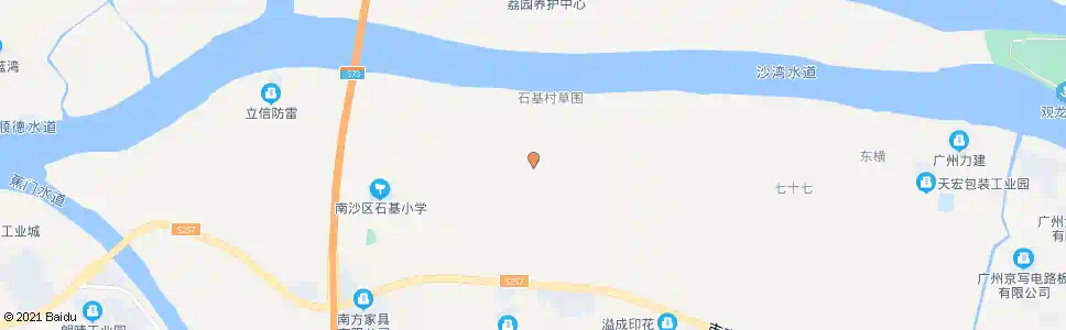 广州晒缯涌_公交站地图_广州公交_妙搜公交查询2025