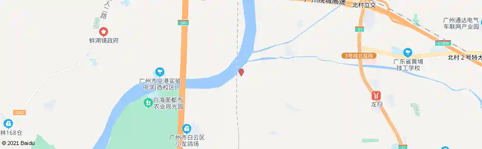 广州南方村委_公交站地图_广州公交_妙搜公交查询2025