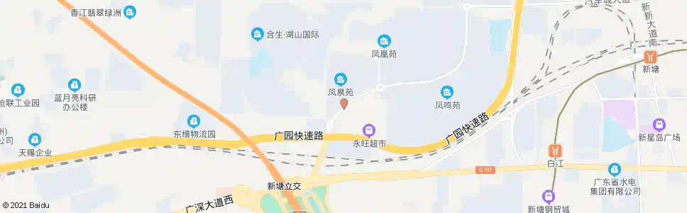 广州凤凰城(拉幕广场)_公交站地图_广州公交_妙搜公交查询2025
