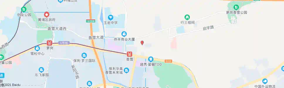 广州萝岗村委_公交站地图_广州公交_妙搜公交查询2025