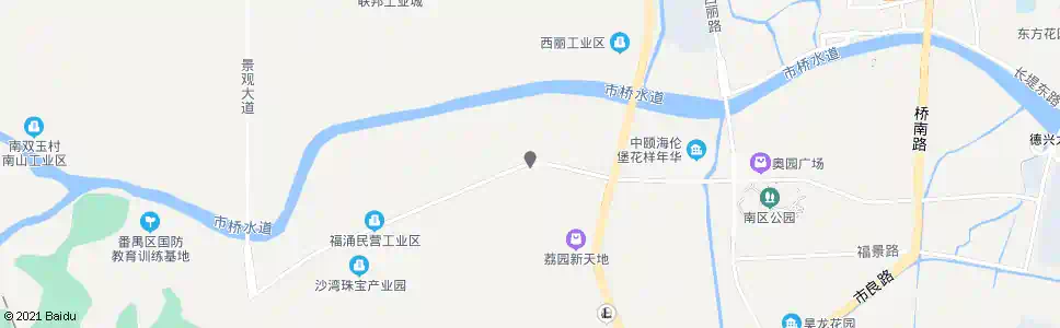 广州龙岐村_公交站地图_广州公交_妙搜公交查询2025
