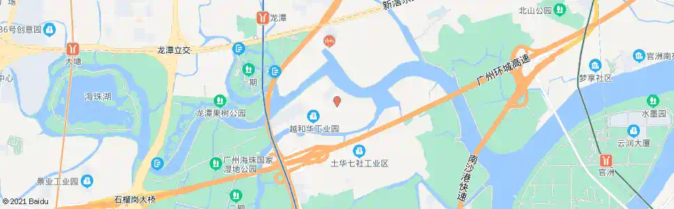 广州华洲路(华泰西街路口)_公交站地图_广州公交_妙搜公交查询2025