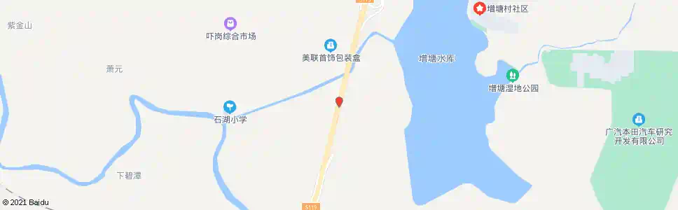 广州谢屋村_公交站地图_广州公交_妙搜公交查询2025