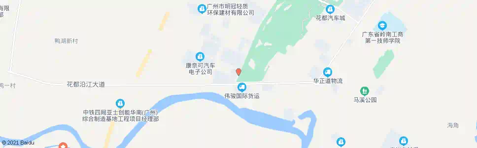 广州岭西南路_公交站地图_广州公交_妙搜公交查询2025