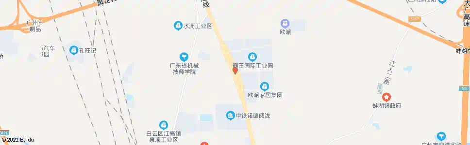 广州塘贝村_公交站地图_广州公交_妙搜公交查询2025