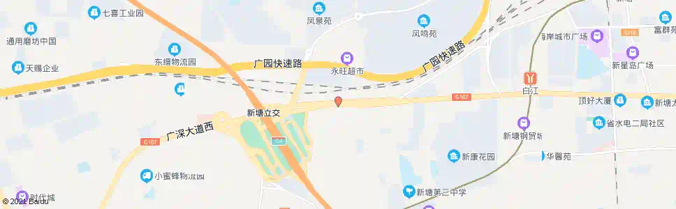 广州太平洋工业区_公交站地图_广州公交_妙搜公交查询2025