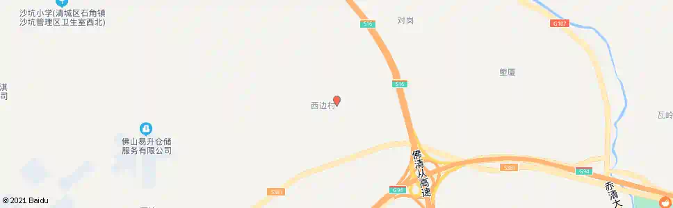 广州岗头村_公交站地图_广州公交_妙搜公交查询2025
