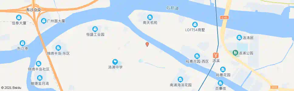 广州东乡村_公交站地图_广州公交_妙搜公交查询2025
