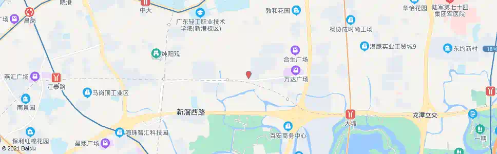 广州华盛南路_公交站地图_广州公交_妙搜公交查询2025